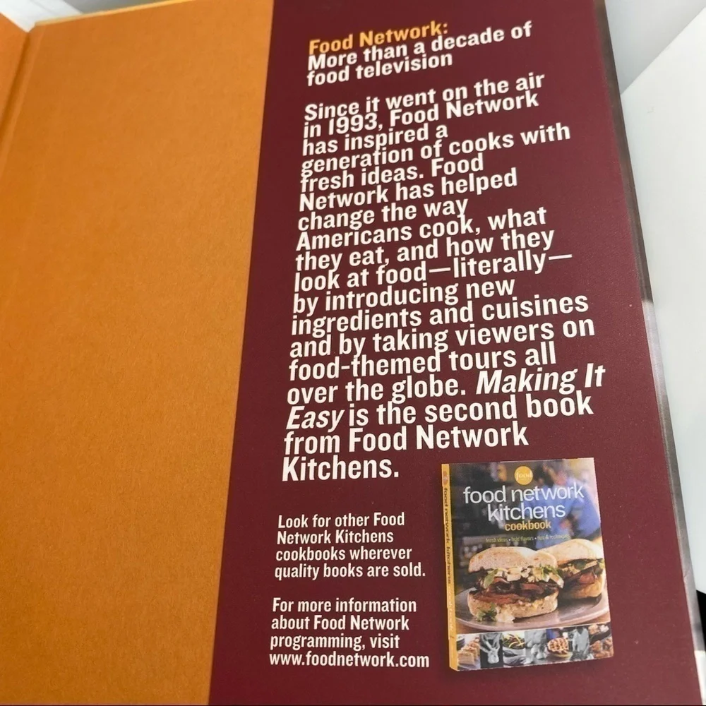 FOOD Network Kitchens Making It Easy Cookbook